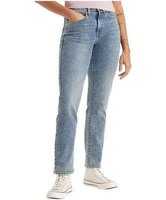 Levi's Women's 724 High Rise Straight Leg Jeans