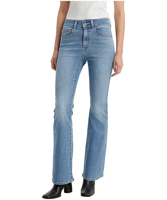 Levi's Womens 726 High Rise Slim Fit Flare Leg Jeans