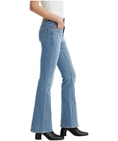 Levi's Womens 726 High Rise Slim Fit Flare Leg Jeans