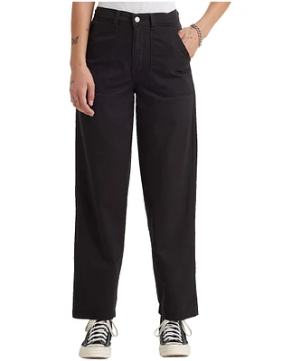 Levi's Women's High Rise Straight Leg Utility Pants