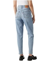 Levi's Women's High Waisted Mom Jean - Medium Indigo Wash