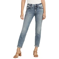 Silver Women's Boyfriend Jeans