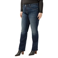 Silver Women's Avery High Rise Slim Bootcut Jeans