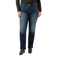 Silver Women's Avery High Rise Slim Bootcut Jeans