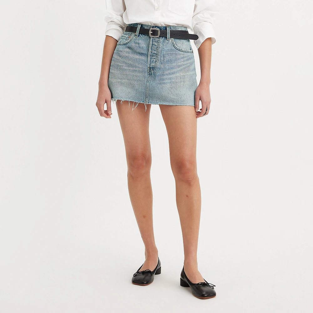 Levi's Women's Iconic Skirt - Medium Indigo Wash