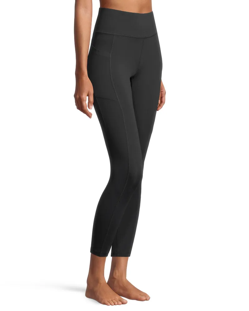 Shambhala Women’s High Rise Live-in Comfort Legging with Side Pocket