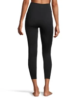 Shambhala Women's High Rise Live-In Confidence Ribbed Leggings - 7/8 Length