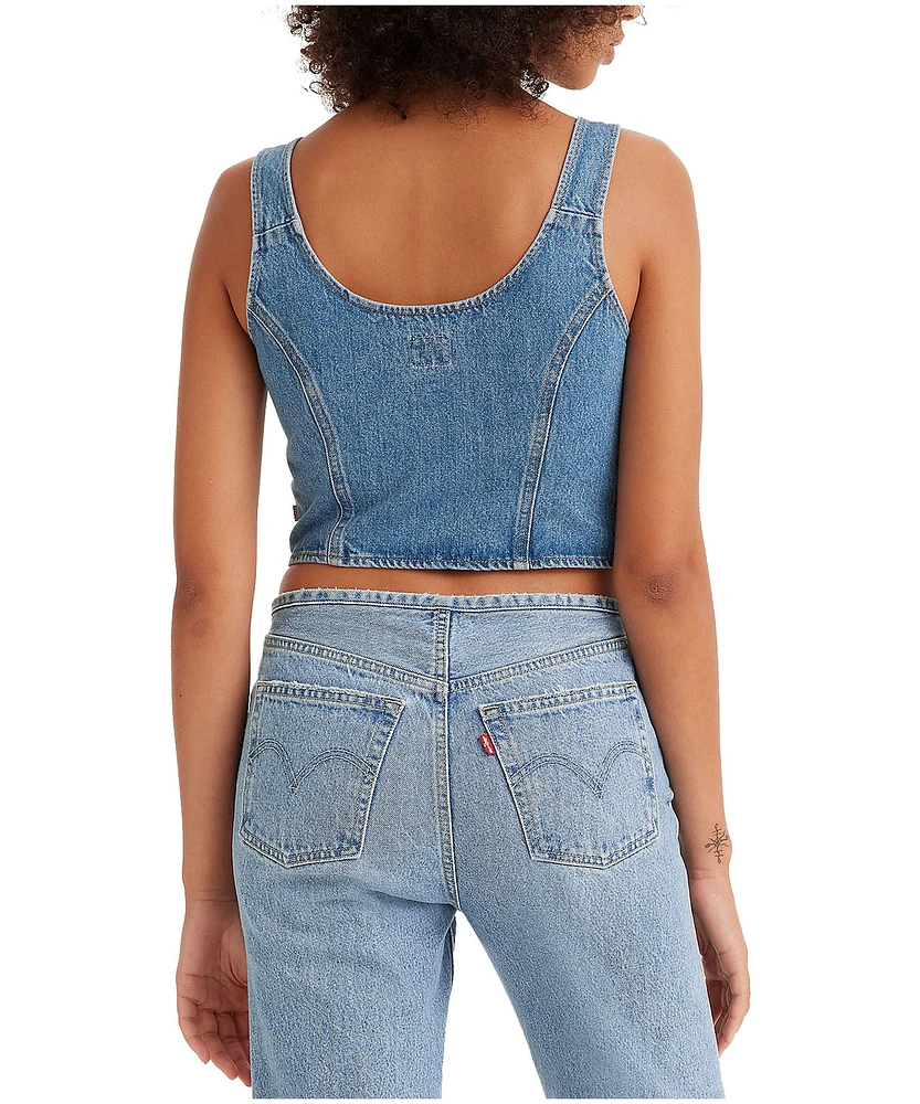 Levi's Women's Charlie Cropped Jean Top