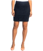 Lois Women's Lindsay Stretch Pull On Jean Skort