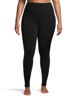 Shambhala Women's High Rise Full Length Warm Pocket Legging