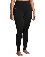 Shambhala Women's High Rise Full Length Warm Pocket Legging