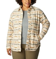 Columbia Women's Benton Springs Fleece Shacket - Plus