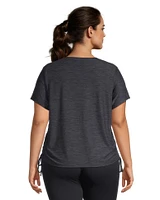 Shambhala Women's Semi Fitted Ruched T Shirt