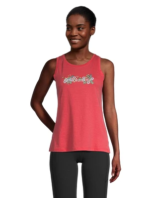 Columbia Women's Bluff Mesa Comfort Stretch Graphic Tank Top