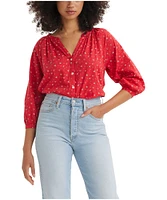 Levi's Women's Mirabelle Long Sleeve Blouse