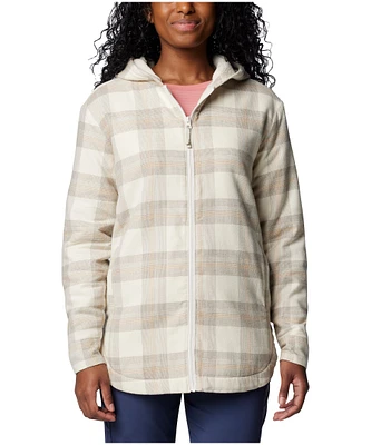 Columbia Women's Holly Hideaway Lined Flannel Shirt Jacket