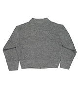 Silver Women's Front Zip Sweater