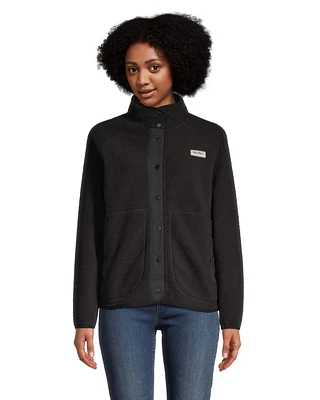 WindRiver Heritage Women's Full Snap T-Max Sherpa Fleece