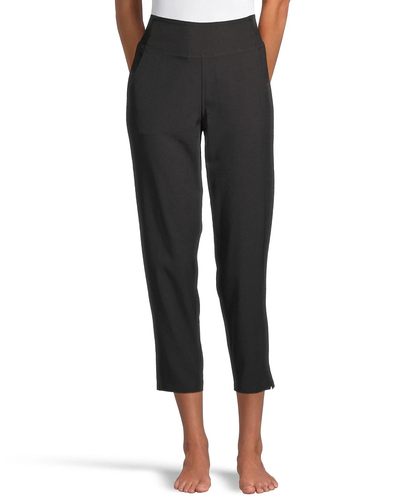 Shambhala Women's Mid Rise Woven Travel Pant