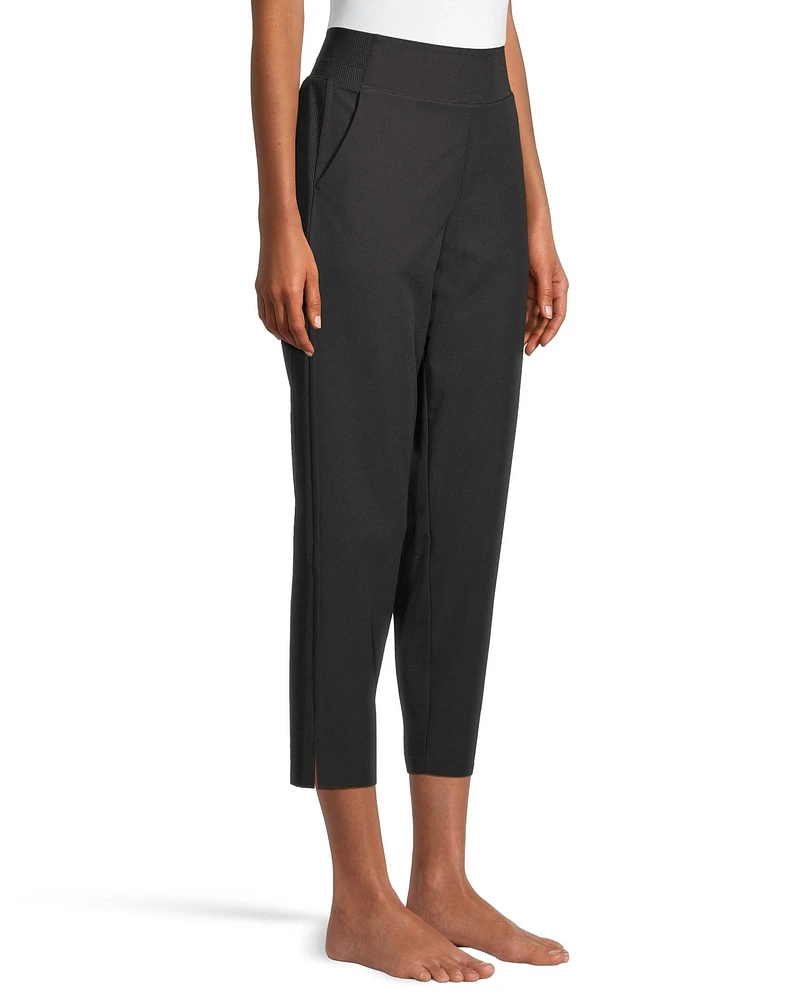 Shambhala Women's Mid Rise Woven Travel Pant