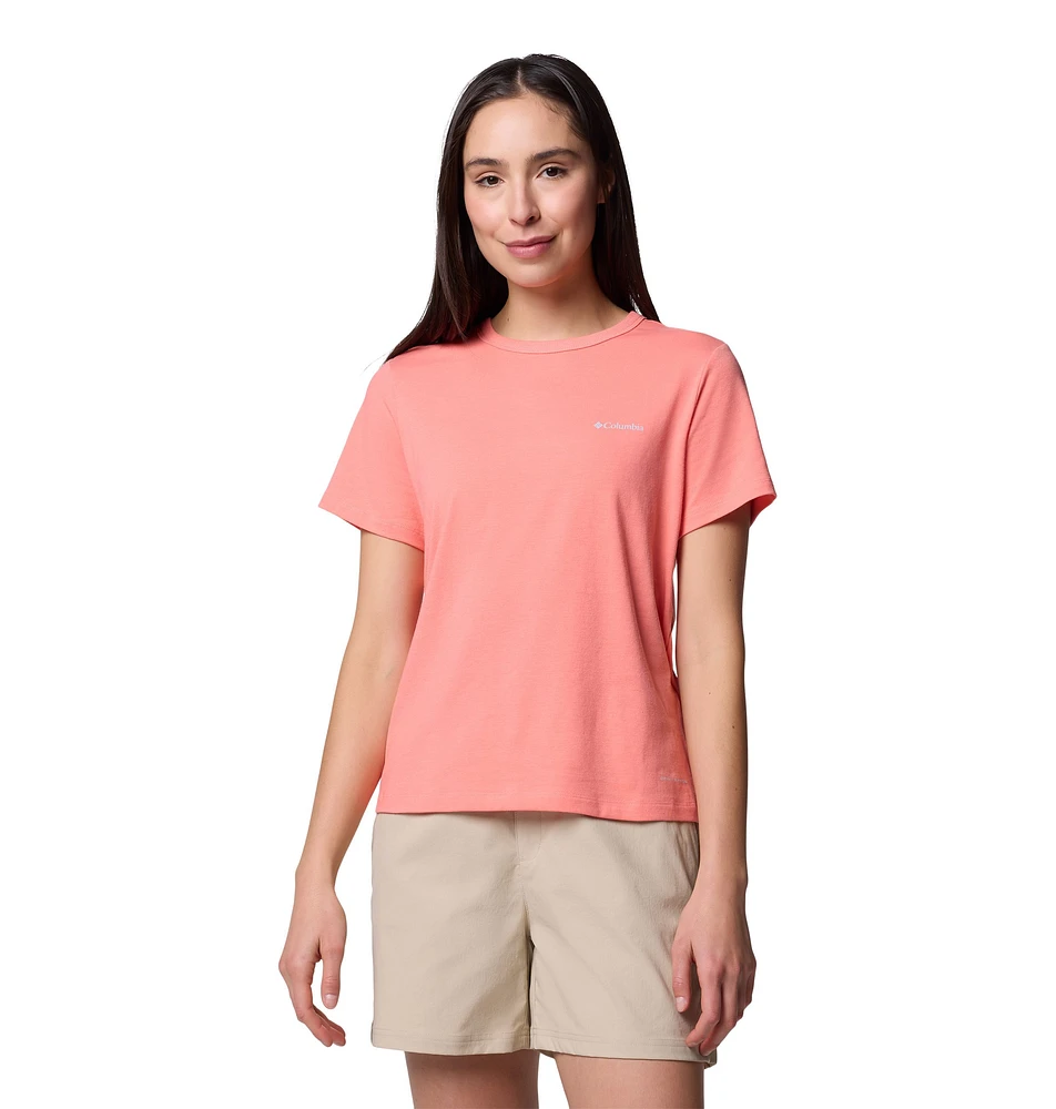 Columbia Women's Sun Trek Omni-Shade Short Sleeve T Shirt