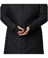 Columbia Women's Heavenly Omni-Heat Water Resistant Insulated Long Hooded Jacket