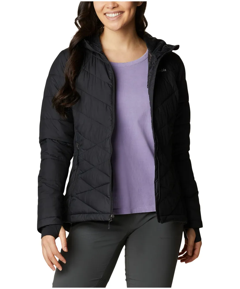 Columbia Women's Heavenly Omni-Heat Water Resistant Insulated Hooded Jacket