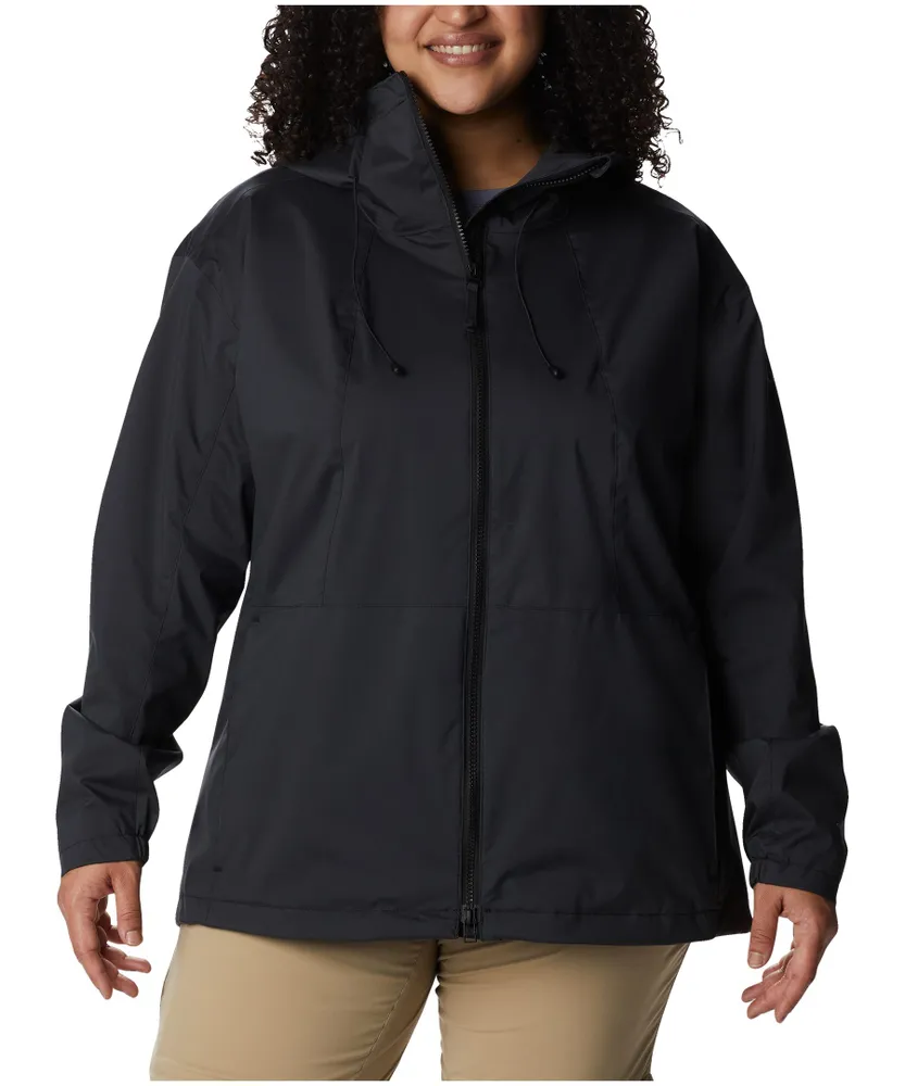 Columbia Women's Sunrise Ridge Omni-TECH™ Waterproof-Breathable Hooded Rain Jacket