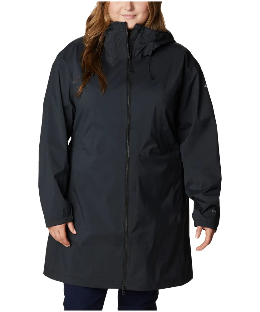 Columbia Women's Weekend Adventure Omni-TECH™ Waterproof-Breathable Long Shell Rain Jacket