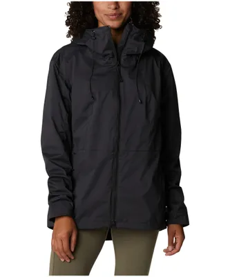 Columbia Women's Sunrise Ridge Omni-TECH™ Waterproof-Breathable Hooded Rain Jacket