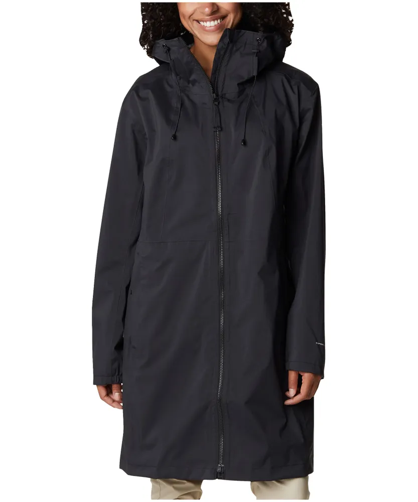 Columbia Women's Weekend Adventure Omni-TECH™ Waterproof-Breathable Long Shell Rain Jacket