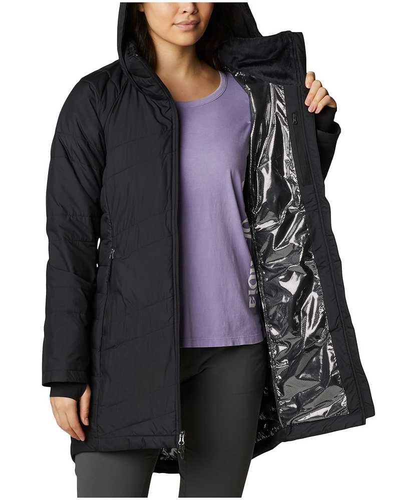 Columbia Women's Crown Point Omni-Heat Insulated Water Resistant Hooded Jacket