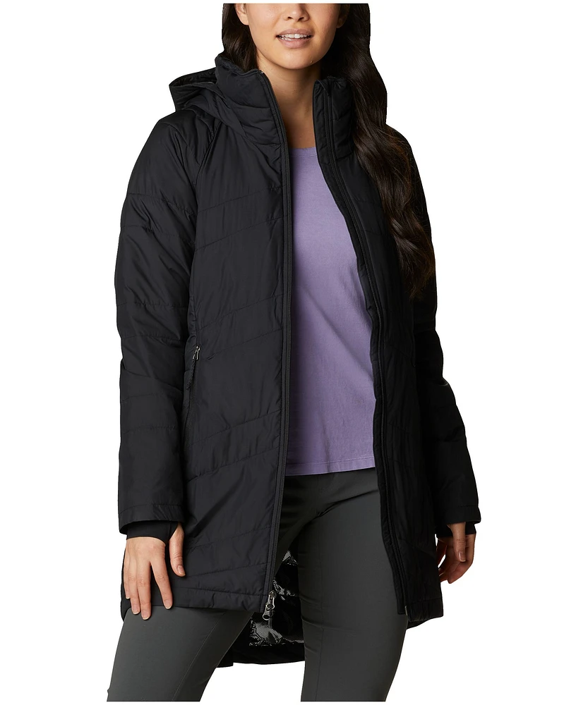 Columbia Women's Crown Point Omni-Heat Insulated Water Resistant Hooded Jacket