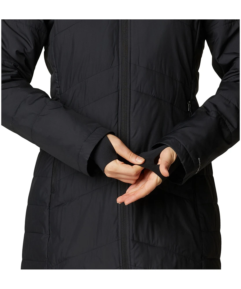 Columbia Women's Crown Point Omni-Heat Insulated Water Resistant Hooded Jacket