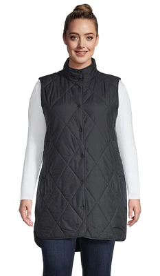 Denver Hayes Women's Quilted Long Vest