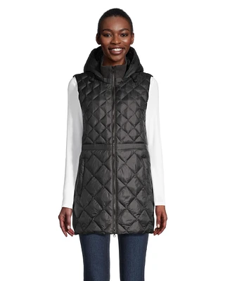 Denver Hayes Women's Quilted Insulated Long Vest