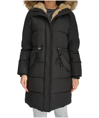 Levi's Women's Clinched Waist Mid-Length Parka