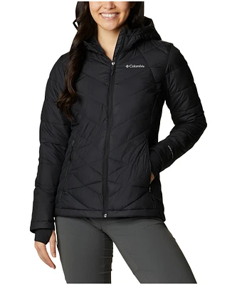 Columbia Women's Heavenly Omni-Heat™ Thermal Reflective and Omni-Shield™ Water Resistant Hooded Insulated Puffer Jacket