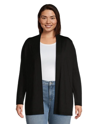 Denver Hayes Women's Basic Open Cardigan