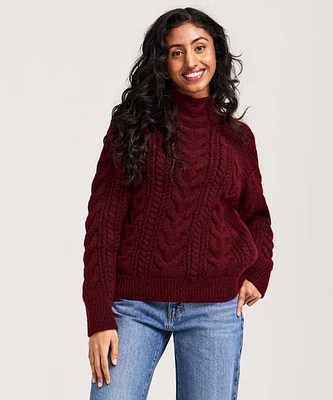 WindRiver Women's Heritage Cable Pullover