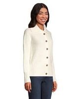 Denver Hayes Women's Button Up Wool Blend Cardigan