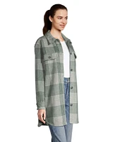 Denver Hayes Women's Relaxed Fit Long Shacket