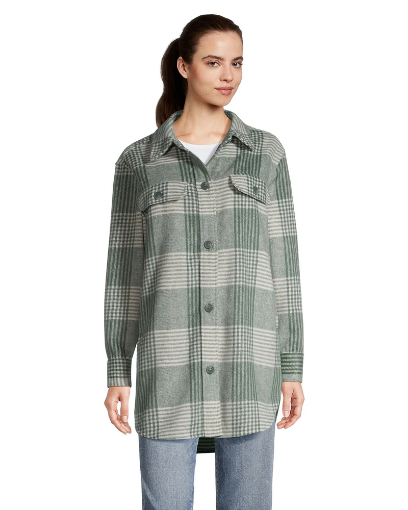 Denver Hayes Women's Relaxed Fit Long Shacket