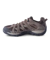 Columbia Men's Redmond Omni-Grip Low-Cut Lace Up Style Wide Fit Hiking Shoes - Brown