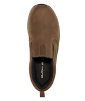 WindRiver Men's Roamer Slip On Quad Comfort Wide Fit Shoes - Brown