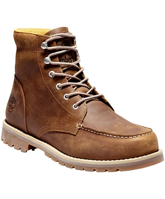 Timberland Men's Redwood Falls Leather Mocc Toe Boots