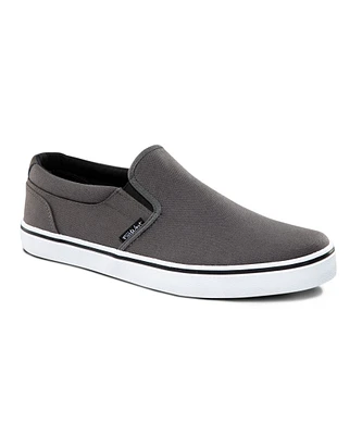 FarWest Men's Saturna FRESHTECH Slip On Sneakers - Grey