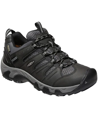 Keen Canada Outdoor Men's Trailhead Koven Waterproof Leather Hiking Shoes - Black