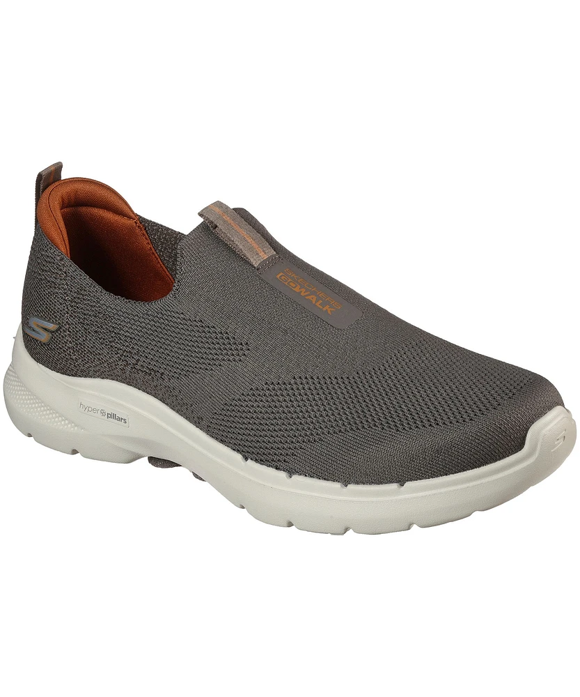 Skechers Men's Go Walk 6 Stretch Fit Slip On Shoes