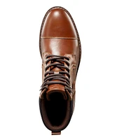 Denver Hayes Men's Mid Cut Lace-Up Casual Boots - Brown